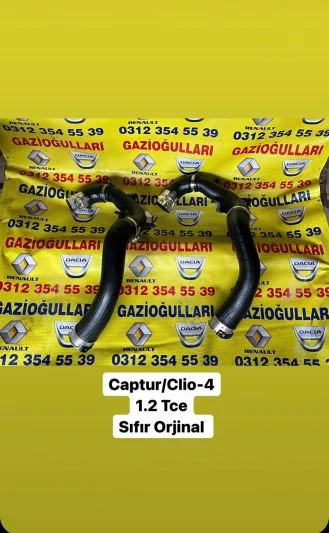 Renault Clio 4 Captur 1.2 TCE Çıkma Turbo Borusu Hortumu