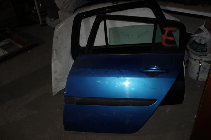 Renault Megane 2 HB Sol Arka Kapı Mavi Hatasız Çıkma