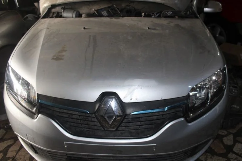 Renault Symbol Kaput Gri Orjinal Çıkma