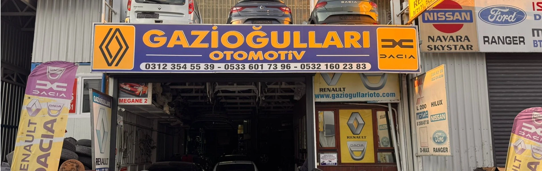 Ankara’da Renault ve Dacia Araçlar İçin Kaliteli Çıkma Yedek Parça Merkezi